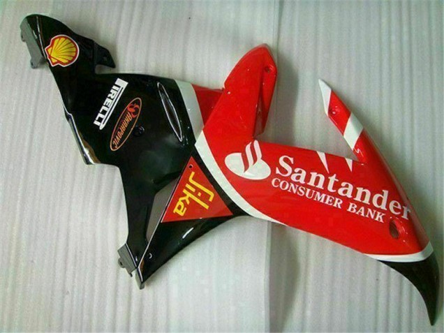 Rot Yamaha R1 02-03 Vollverkleidung