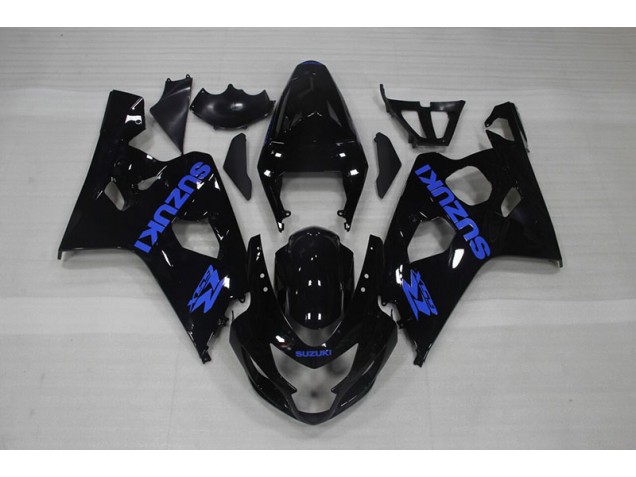 Schwarz Blau Aufkleber Suzuki GSXR 750 K4 04-05 Verkleidungen Schwarz Blau Aufkleber Suzuki GSXR 750 K4 04-05 Verkleidungen