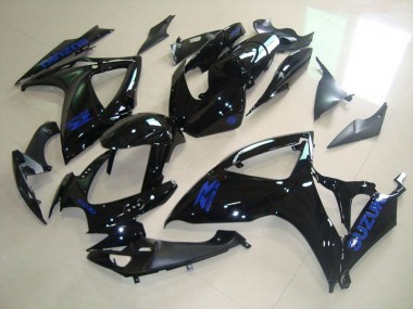 Schwarz Blau Aufkleber Suzuki GSXR 750 K6 06-07 Verkleidungen