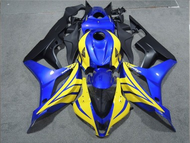 Schwarz Blau Gelb Honda CBR 600 RR 07-08 Verkleidungen