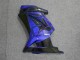 Schwarz Blau Kawasaki EX250 08-12 Verkleidung