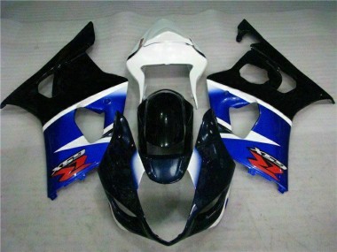 Schwarz Blau Suzuki GSXR 1000 K3 03-04 Vollverkleidung