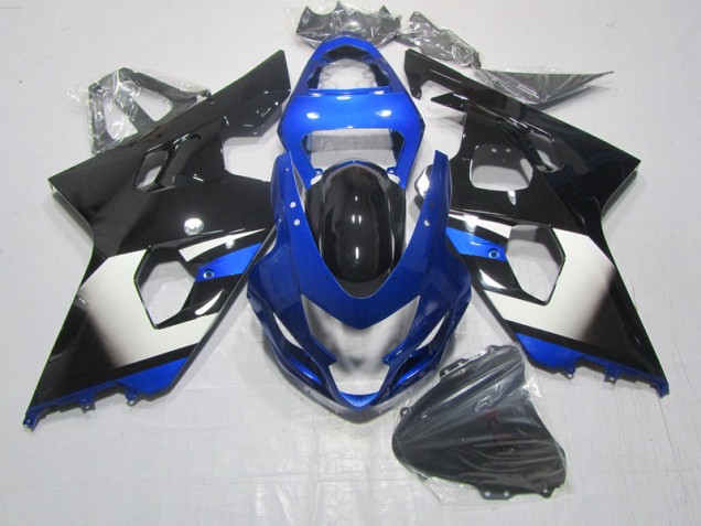 Schwarz Blau Suzuki GSXR 600 K4 04-05 Verkleidungen Schwarz Blau Suzuki GSXR 600 K4 04-05 Verkleidungen