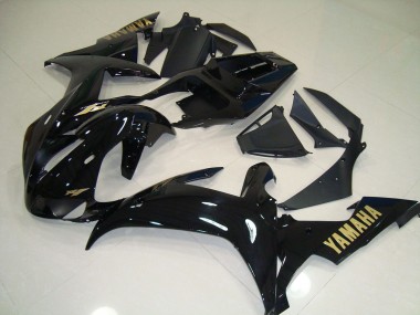Schwarz Gold Yamaha R1 02-03 Verkleidungen