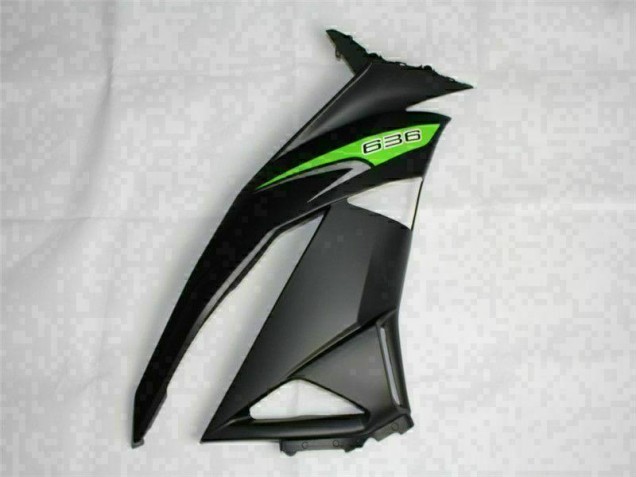 Schwarz Grün 636 Kawasaki ZX6R 09-12 Verkleidungen Schwarz Grün 636 Kawasaki ZX6R 09-12 Verkleidungen