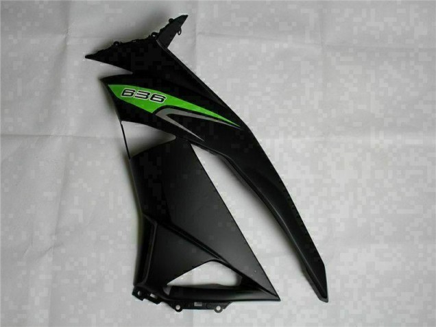 Schwarz Grün 636 Kawasaki ZX6R 09-12 Verkleidungen Schwarz Grün 636 Kawasaki ZX6R 09-12 Verkleidungen