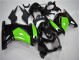 Schwarz Grün Kawasaki EX250 08-12 Verkleidungen Schwarz Grün Kawasaki EX250 08-12 Verkleidungen