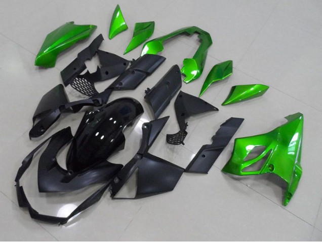 Schwarz Grün Kawasaki Z1000 07-09 Verkleidungen Schwarz Grün Kawasaki Z1000 07-09 Verkleidungen