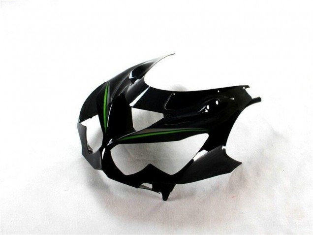 Schwarz Grün Kawasaki ZX14R ZZR 1400 12-21 Verkleidungen Schwarz Grün Kawasaki ZX14R ZZR 1400 12-21 Verkleidungen