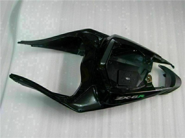 Schwarz Grün Kawasaki ZX6R 09-12 Vollverkleidung Schwarz Grün Kawasaki ZX6R 09-12 Vollverkleidung