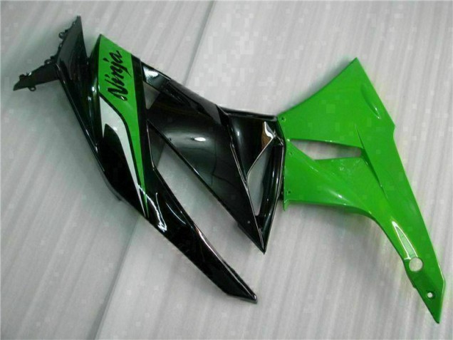 Schwarz Grün Kawasaki ZX6R 09-12 Vollverkleidung Schwarz Grün Kawasaki ZX6R 09-12 Vollverkleidung