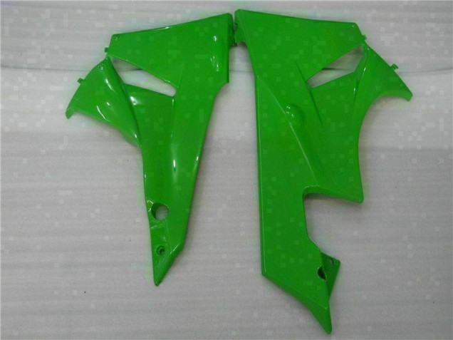 Schwarz Grün Kawasaki ZX6R 09-12 Vollverkleidung Schwarz Grün Kawasaki ZX6R 09-12 Vollverkleidung