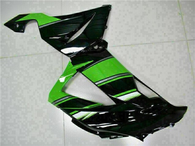 Schwarz Grün Kawasaki ZX6R 13-18 Verkleidungen