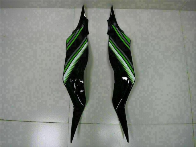 Schwarz Grün Kawasaki ZX6R 13-18 Verkleidungen