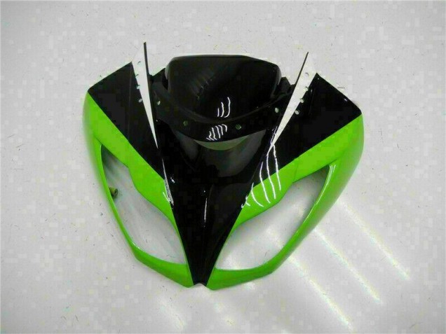 Schwarz Grün Rot Kawasaki ZX6R 09-12 Verkleidungen Schwarz Grün Rot Kawasaki ZX6R 09-12 Verkleidungen