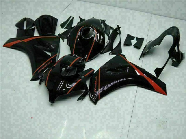 Schwarz Honda CBR 1000 RR 08-11 Verkleidung