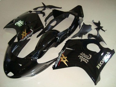 Schwarz Honda CBR 1100 XX Blackbird 96-07 Verkleidungen