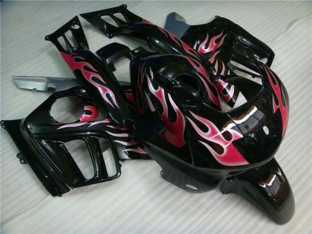 Schwarz Honda CBR 600 F3 95-98 Vollverkleidung