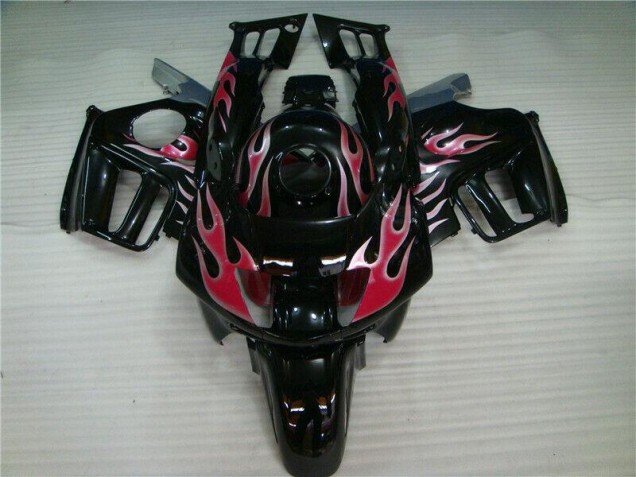 Schwarz Honda CBR 600 F3 95-98 Vollverkleidung