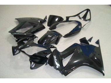 Schwarz Honda VFR 800 02-13 Verkleidung