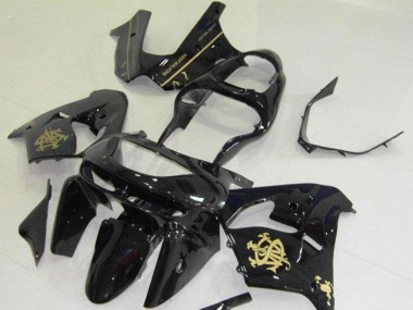 Schwarz JW Kawasaki ZX9R 98-99 Verkleidungen