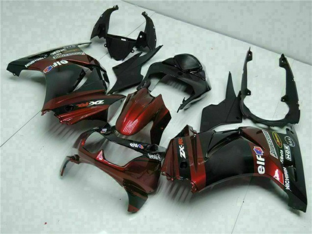 Schwarz Kawasaki EX250 08-12 Verkleidung Schwarz Kawasaki EX250 08-12 Verkleidung