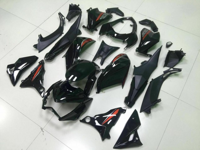 Schwarz Kawasaki Z800 13-16 Verkleidungen Schwarz Kawasaki Z800 13-16 Verkleidungen