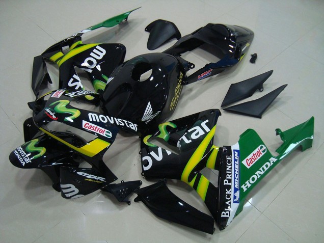 Schwarz Movistar Honda CBR 600 RR 03-04 Verkleidungen Schwarz Movistar Honda CBR 600 RR 03-04 Verkleidungen
