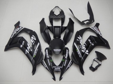 Schwarz Racing Team Ninja Kawasaki ZX10R 16-19 Verkleidungen