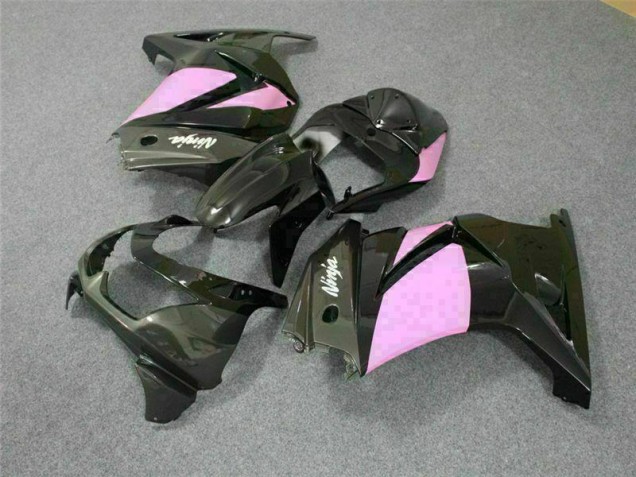 Schwarz Rosa Ninja Kawasaki EX250 08-12 Verkleidungen Schwarz Rosa Ninja Kawasaki EX250 08-12 Verkleidungen