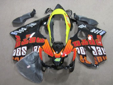 Schwarz Rot 46 Honda CBR 600 F4i 04-07 Verkleidungen