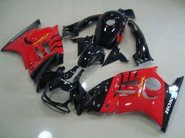 Schwarz Rot Honda CBR 600 F3 95-98 Verkleidungen