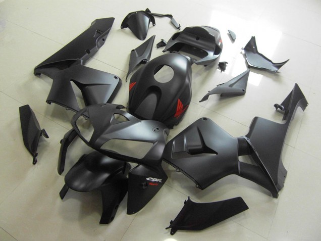 Schwarz Rot Honda CBR 600 RR 05-06 Verkleidung