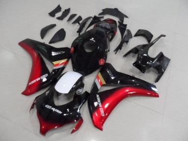 Schwarz Rot Mugen Honda CBR 1000 RR 08-11 Verkleidung