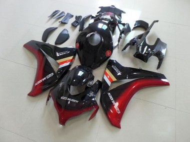 Schwarz Rot Mugen Honda CBR 1000 RR 08-11 Verkleidungen