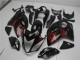 Schwarz Rot Suzuki GSXR 1300 Hayabusa 08-19 Verkleidungen Komplett Sets