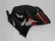 Schwarz Rot Suzuki GSXR 1300 Hayabusa 08-19 Verkleidungen Komplett Sets
