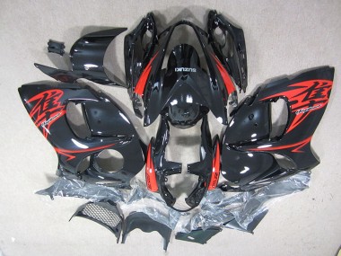 Schwarz Rot Suzuki GSXR 1300 Hayabusa 08-19 Vollverkleidung