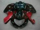 Schwarz Rot Suzuki GSXR 600 / 750 K1 K2 K3 01-03 Verkleidungen