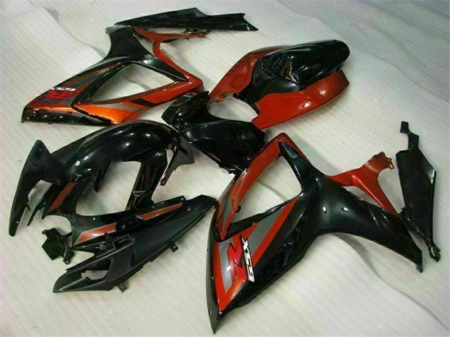 Schwarz Rot Suzuki GSXR 600 / 750 K6 06-07 Vollverkleidung Schwarz Rot Suzuki GSXR 600 / 750 K6 06-07 Vollverkleidung