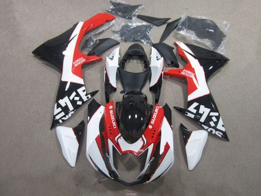 Schwarz Rot Suzuki GSXR 750 K11 11-24 Verkleidungen