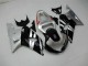 Schwarz Silber Suzuki GSXR 600 / 750 K1 K2 K3 01-03 Verkleidungen