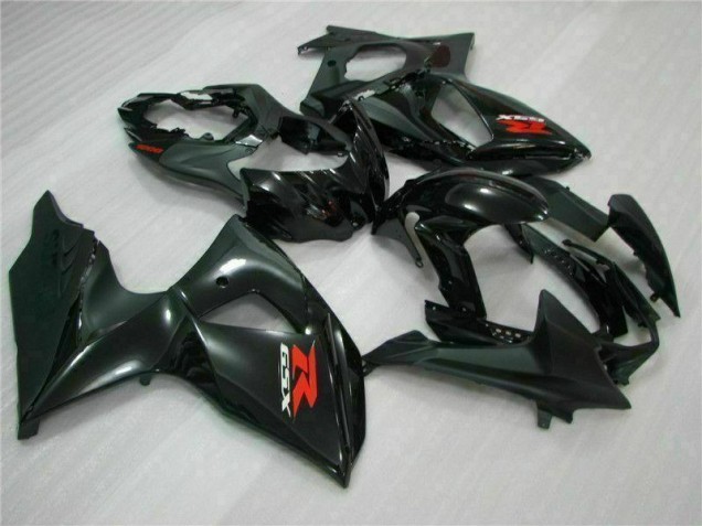 Schwarz Suzuki GSXR 1000 K9 09-16 Motorrad Verkleidungen