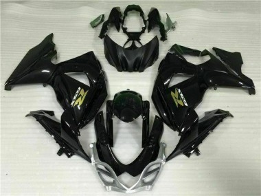 Schwarz Suzuki GSXR 1000 K9 09-16 Vollverkleidung