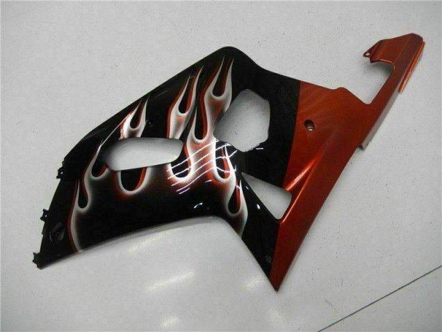 Schwarz Suzuki GSXR 600 / 750 K1 K2 K3 01-03 Verkleidung