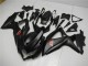 Schwarz Suzuki GSXR 600 / 750 K8 08-10 Vollverkleidung Schwarz Suzuki GSXR 600 / 750 K8 08-10 Vollverkleidung