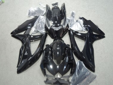 Schwarz Suzuki GSXR 600 K8 08-10 Verkleidungen