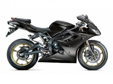 Schwarz Triumph Daytona 675 Triple 09-12 Verkleidung