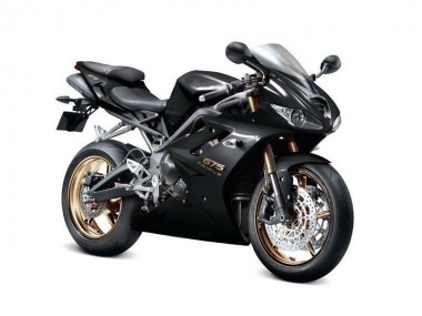 Schwarz Triumph Daytona 675 Triple 09-12 Verkleidungen