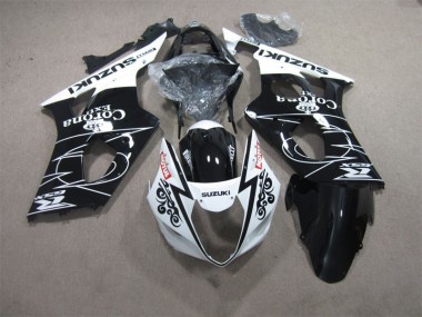 Schwarz Weiß Corona Extra Motul Suzuki GSXR 1000 K3 03-04 Verkleidungen